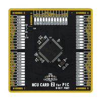 MIKROE-4030 - Add-On Board, MikroE MCU Card 2, PIC18F PIC18F85K22 MCU, 2 x 168 Pin Mezzanine Connector - MIKROELEKTRONIKA