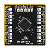 MIKROE-4006 - Add-On Board, MikroE MCU Card, PIC18F PIC18F97J94-I/PF MCU, 2 x 168 Pin Mezzanine Connector - MIKROELEKTRONIKA