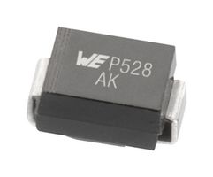 824500162 - TVS Diode, WE-TVS Series, Unidirectional, 160 V, 259 V, DO-214AC (SMA), 2 Pins - WURTH ELEKTRONIK