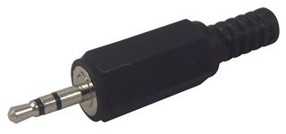 PSG01492. - Phone Audio Connector, 3 Contacts, Plug, 2.5 mm, Cable Mount - MULTICOMP PRO