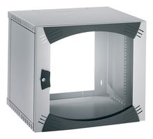 NSYOPB12U4FR - 19" Wall Cabinet, 12U, Steel, Light Grey, 650 mm, 600 mm, 400 mm - SCHNEIDER ELECTRIC