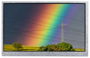 MP010831 - TFT IPS LCD, 7", 1024 x 600, 1500cd/m2, HDMI, 12V - MULTICOMP PRO