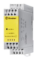 7S.14.8.230.4310 - Safety Relay, 240 VAC, 3PST-NO, SPST-NC, 7S Series, DIN Rail, 6 A, Screwless - FINDER