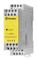 7S.16.8.120.5420 - Safety Relay, 125 VAC, 4PST-NO, DPST-NC, 7S Series, DIN Rail, 6 A, Screwless - FINDER
