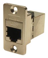 CP30622SM - In-Line Adapter, Slim, Cat6, RJ45, RJ45, Adaptor, In-Line, Jack, 8 Ways - CLIFF ELECTRONIC COMPONENTS