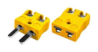 JM-J-MQ+FQ - Thermocouple Connector, Miniature, Quick Wire, Plug, Socket, Type J, JIS - LABFACILITY