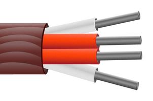WC-041-D - Multicore Cable, RTD, Unscreened, 4 Core, 0.219 mm², 82 ft, 25 m - LABFACILITY