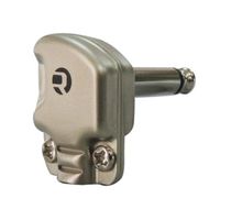 RP2RCF - Phone Audio Connector, Mono, R/A, 2 Contacts, Plug, 6.35 mm, Cable Mount, Nickel Plated Contacts - REAN