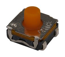 KSC4TE01J LFS - Tactile Switch, SPST-NO, KSC4 TE Series, Top Actuated, Surface Mount, Round Button, 1.6 N - C&K COMPONENTS