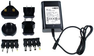2000-3011 - Battery Charger, Li-Ion, 1-Cell, Plug In, AU, EU, UK, US, 240VAC, IPC-12 Series - ANSMANN