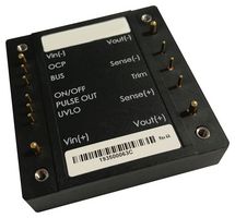 IRH-24/10.5-W80NB-C - Isolated Through Hole DC/DC Converter, ITE & Railway, 10:1, 250 W, 1 Output, 24 V, 10.5 A - MURATA POWER SOLUTIONS