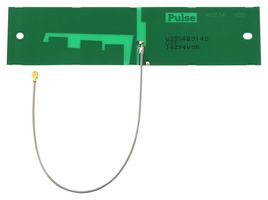 W3554B0140 - RF Antenna, 4.9 GHz to 6 GHz, PCB, 3.5 dBi, 50 ohm, U.FL - PULSE ELECTRONICS