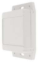 1555L2F17GY - Plastic Enclosure, Flanged Lid, Wall Mount, Polycarbonate, 104 mm, 106 mm, 37 mm, IP68 - HAMMOND