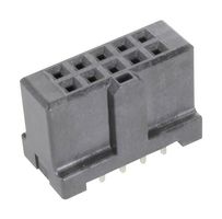 09195106822 - PCB Receptacle, Board-to-Board, 2.54 mm, 2 Rows, 10 Contacts, Through Hole Mount, SEK Series - HARTING