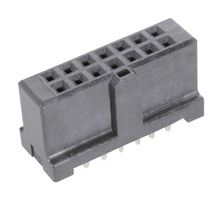 09195266822 - PCB Receptacle, Board-to-Board, 2.54 mm, 2 Rows, 26 Contacts, Through Hole Mount, SEK Series - HARTING