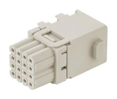 09149161101 - Heavy Duty Connector, Han Modular Series, Module, 16 Contacts, Socket - HARTING