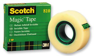 810 19MM - Sealing Tape, Scotch, Transparent, 19 mm x 33 m - 3M