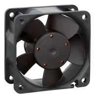 612NGHH - DC Axial Fan, 12 V, Square, 60 mm, 25 mm, Sleeve Bearing, 33 CFM - EBM-PAPST