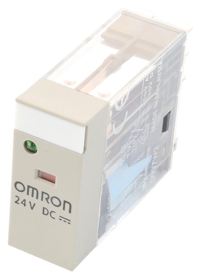 OMRON Power - General Purpose G2R-2-SND  DC24 RELAY, DPDT, 250VAC, 30VDC, 5A OMRON 4375350 G2R-2-SND  DC24