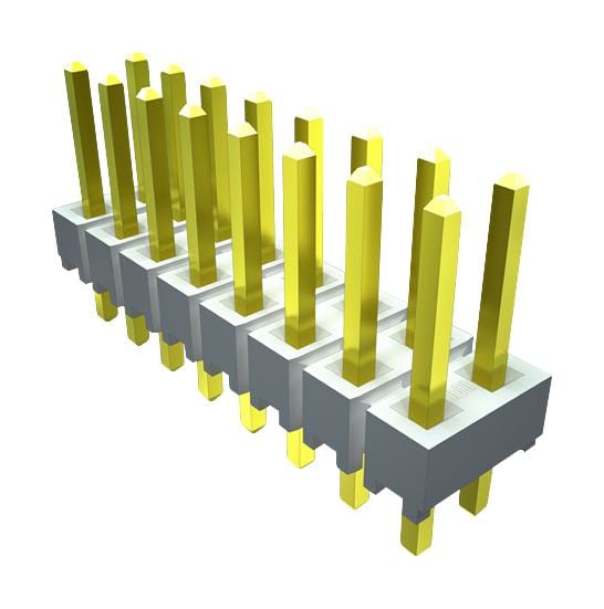 SAMTEC Board-to-Board HTSW-110-07-G-D CONNECTOR, HEADER, 20POS, 2ROW, 2.54MM SAMTEC 2856506 HTSW-110-07-G-D