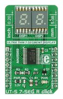 MikroE-2840 Ut-S 7-SEG R Click Board MikroElektronika
