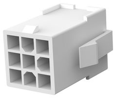 172332-1 Connector Housing, Rcpt, 9Pos, 4.2mm Amp - Te Connectivity