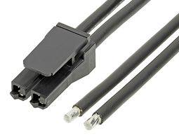 216011-1022 Cable, 2P Sup Sabre Rcpt-Free End, 11.8" Molex