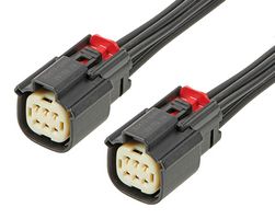 2162851062 WTB Cable, 6P MX150 Rcpt-Rcpt, 11.8" Molex