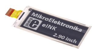 MikroE-3159 E-Paper 2.9" Display, EINK Click Board MikroElektronika