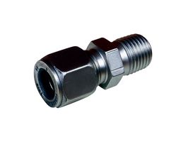 SSLK-M45-14 Compression Fitting, 1/4" MNPT, 316 SS Omega