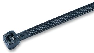 118-05050 Cable Tie, Black, 200X4.6mm, Pk100 HELLERMANNTYTON