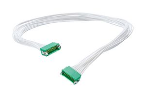 G125-MC10605L4-0150M Cable ASSY, Gecko Plug-Plug, 150mm Harwin