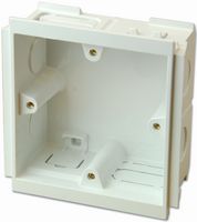 VTS/6035 WHI MOUNTING BOX, 1GANG, 35MM DEEP, WHITE HONEYWELL