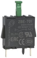 ZBE701 Contact Block, 120V, 3a, 1POLE Schneider Electric