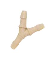 FTPP-Y230NP Equal Leg Y, 1/8" ID, Natural PP Omega