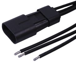 216623-1031 WTB Cable, 3P Squba Plug-Free End, 5.9" Molex