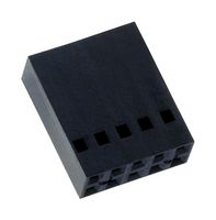 104482-4 Connector Housing, Rcpt, 10Pos, 2.54mm Amp - Te Connectivity