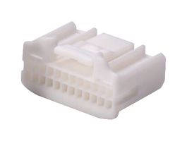 1565380-1 Plug Housing, 28POS, PBT, Natural Amp - Te Connectivity