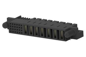 6450572-1 Backplane Conn, Rcpt, 4R/31POS, Fit Amp - Te Connectivity