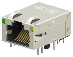 6-2301994-1 Conn, RJ45 Jack, 8P8C, 1x1, Cat6 Te Connectivity