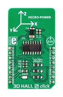 MikroE-3197 3D Hall 5 Click Board MikroElektronika