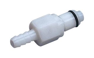 Ft-PLC220-04 Quick Coupling, Acetal, 1/4" ID, 1.35" Omega