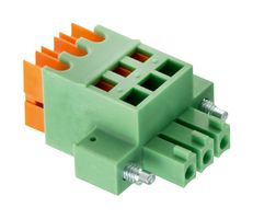 691359340002 Terminal Block, Pluggable, 2Pos, 20AWG Wurth Elektronik