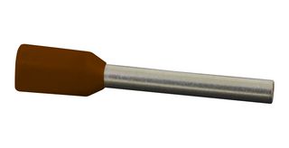 966292-2 Terminal, Wire Ferrule, 26AWG, Brown Amp - Te Connectivity