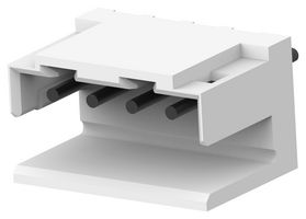 292132-4 WTB Conn, Header, 4Pos, 1ROW, 2mm Amp - Te Connectivity