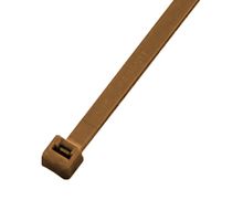 PLT1M-M1 Cable Tie, Nylon6.6, 99.1mm, 18LB, Brown PANDUIT