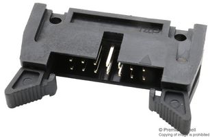 MC-254-14-LL-Ra-Dip Conn, Header, R/A, 14Pos, 2Row, 2.5mm multicomp Pro