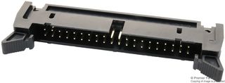 MC-254-64-SL-Ra-Dip Conn, Header, R/A, 64POS, 2Row, 2.5mm multicomp Pro