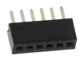 MC-SVT1-S06-G Connector, Rcpt, 6Pos, 1ROW, 1.27mm multicomp Pro