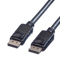 11.04.5629 Cable, Displayport Plug-Plug, Blk, 1.5m ROLINE